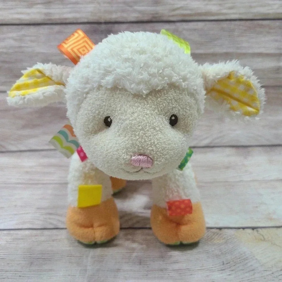 Mary Meyer Taggies Signature Collection Plush Lamb Sheep Stuffed Animal Toy 10” - Picture 1 of 6